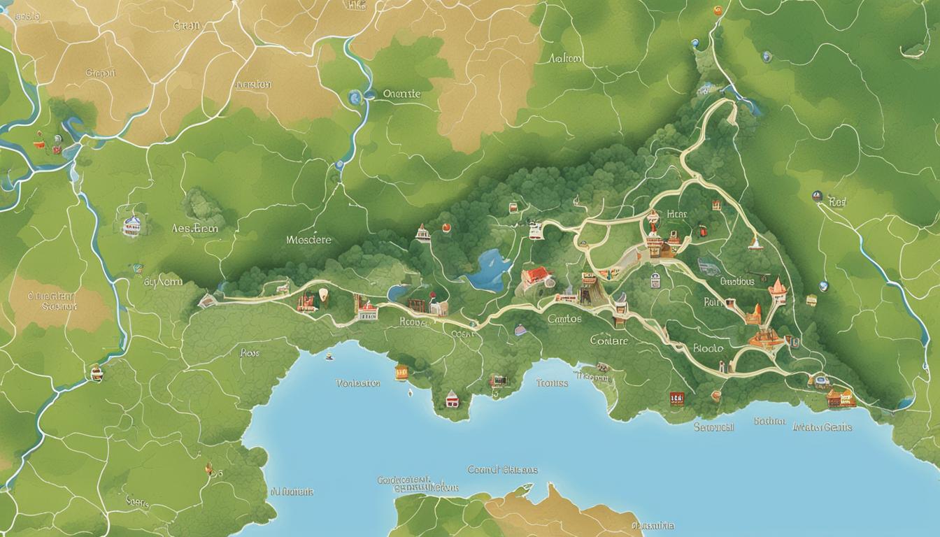 Qué ver en Cantabria mapa