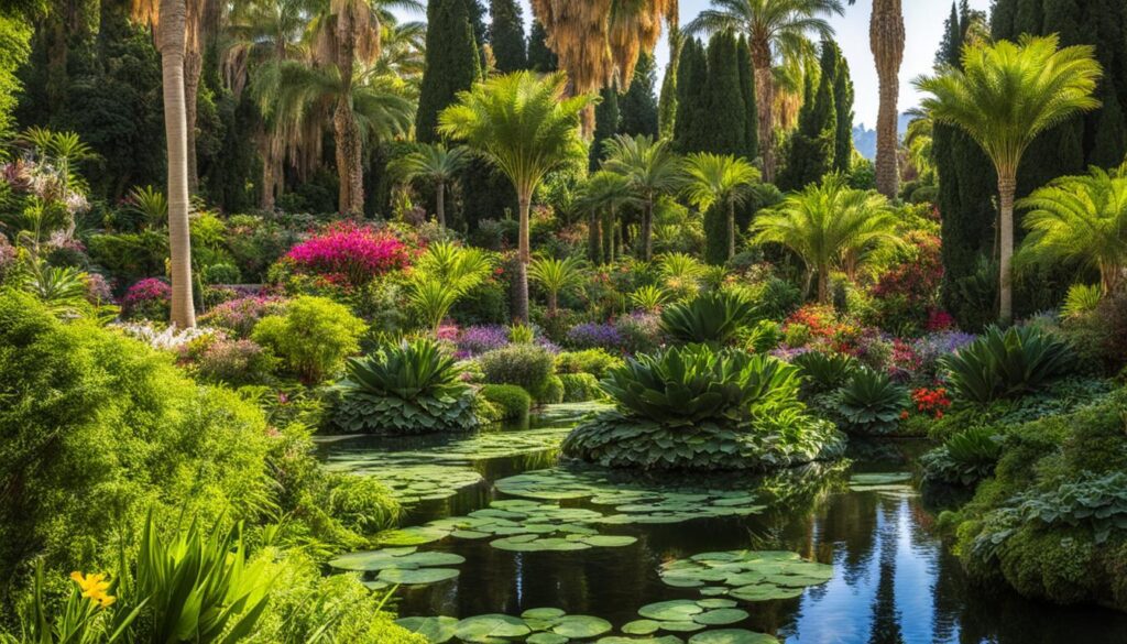 jardín botánico gratuito en Granada