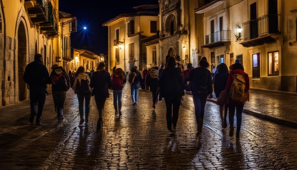 tour nocturno en Cuenca