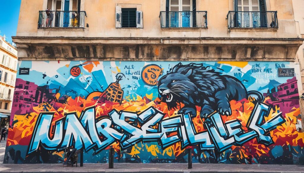arte urbano en Marsella