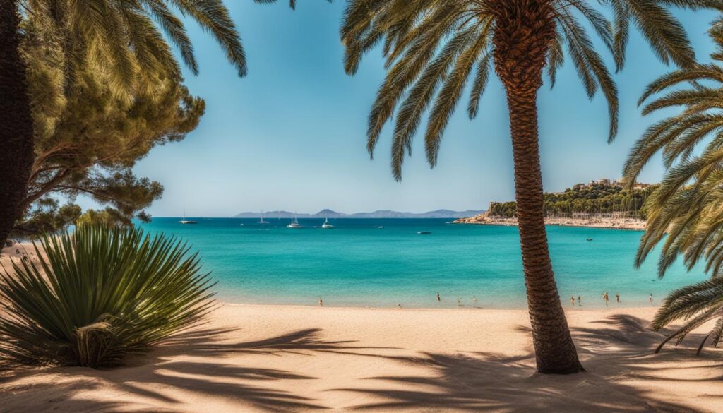 playa en Palma de Mallorca