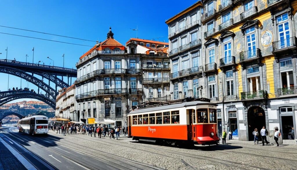 Medios de transporte en Oporto