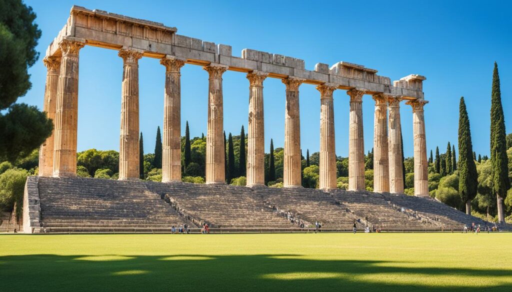 Templo de Zeus y Estadio Panatenaico